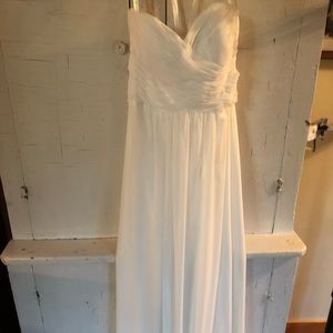 Off white Azazie Formal Gown